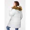 thumbnail image 2 of Roaman's Women's Plus Size Classic Length Puffer Coat, 2 of 6