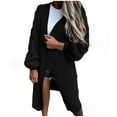 thumbnail image 2 of Usmixi Womens Winter Sweater Coat Sweater Cardigan for Women Long Sleeve Fall Comfy Knitted Cable Long Coat Casual Solid Ladies Open Front Overcoat 2025 Sweater Coat, 2 of 6