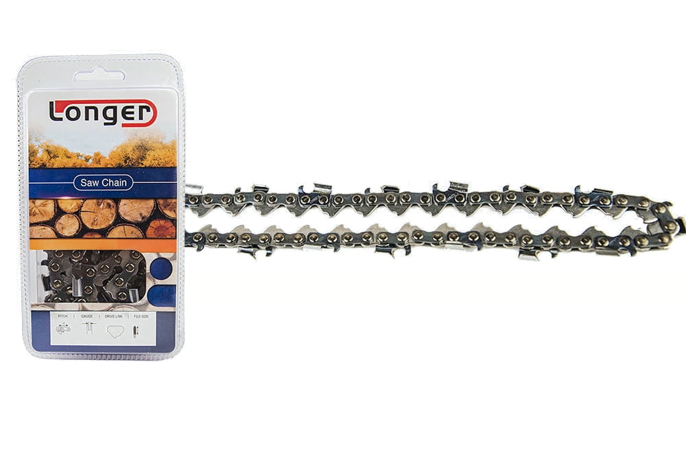 4-Pack 18" Semi Chisel Chainsaw Chain for Husqvarna 450 455-0.325" 0.050" 72 
