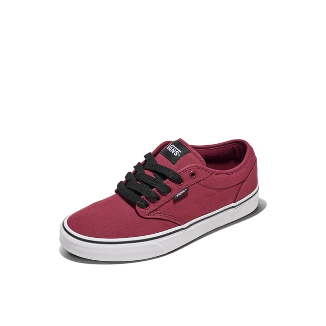 Zapatillas Vans Atwood Bajas de Lona Oxblood/Blanco Talla 8 US