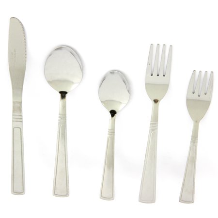 

Gibson Creston 20 Piece Flatware Set withTumble Finish