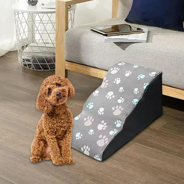 BELOVING Dog Stairs with Removable Cover Pet Ramp Ladder Multifunctional Pet Supplies for 58cmx31cmx28cm