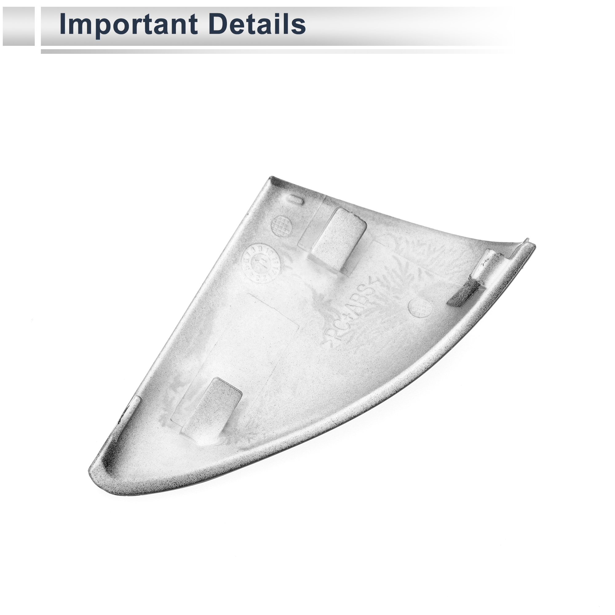 Unique Bargains Front Left Door Handle Cap Cover for Hyundai Elantra MK7 Black