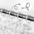 thumbnail image 3 of Raindrops 10Ud Anillas Resistentes Para De Metal Plata Con Y Compatible Con Barras, 3 of 8