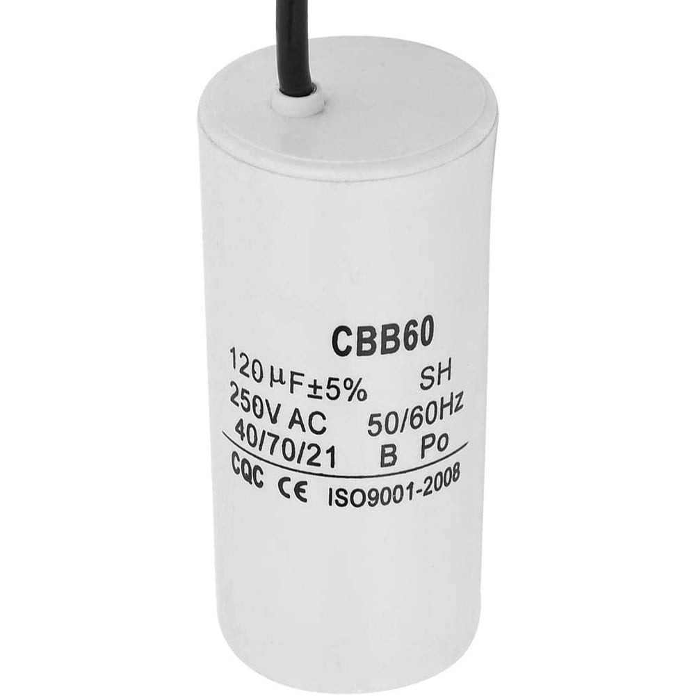 qiya Capacitor 250V 120UF CBB60 Run Motor Generator Compressor Water Pump Capacitor