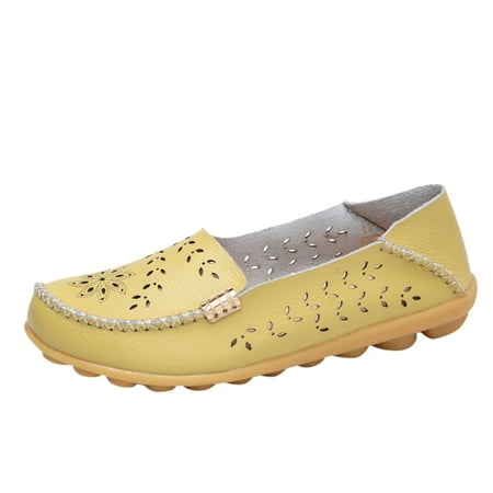 

Larisalt Comfortable Shoes For Women Women s Casual Bowknot Penny Loafers Moccasins Driving Shoes Slip on Flat Boat Shoes Mint Green