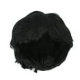 thumbnail image 2 of Peluca corta negra esponjosa para hombres NikouMX, 2 of 8