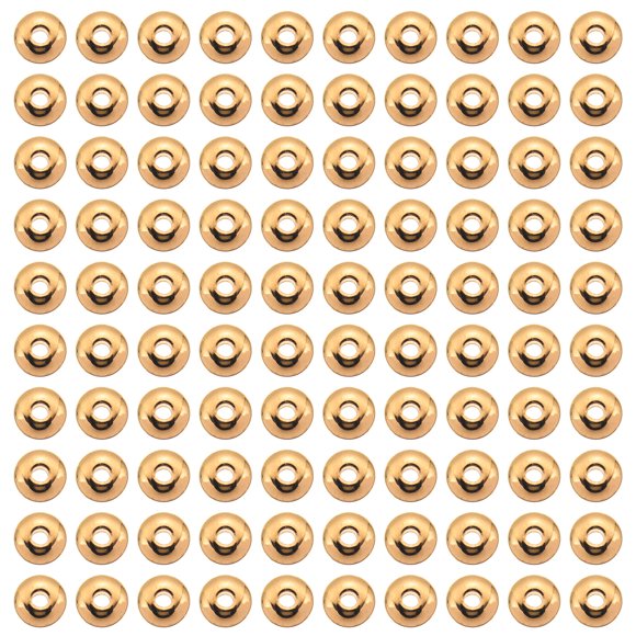 1000pcs Accesorios de bricolaje Perlas espaciadoras DIY Haciendo Pulsera Collar Bead con agujero