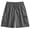 Gray, variant on Hurxie Women's Casual Elastic Waist Drawstring Loose Fit Multi-Pockets Outdoor Cargo Shorts Black,4XL