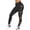 Black, variant on Zszcpp Athletic Leggings For Women Lovely Comfortable Thin Football Printed Skinny Lift The Outdoor Pants Trousers