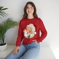 thumbnail image 7 of Retro Santa sweatshirt, Cute Christmas Santa sweater, 7 of 7