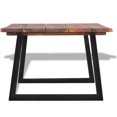 thumbnail image 4 of vidaXL Coffee Table Solid Acacia Wood 110x60x40 cm, 4 of 5