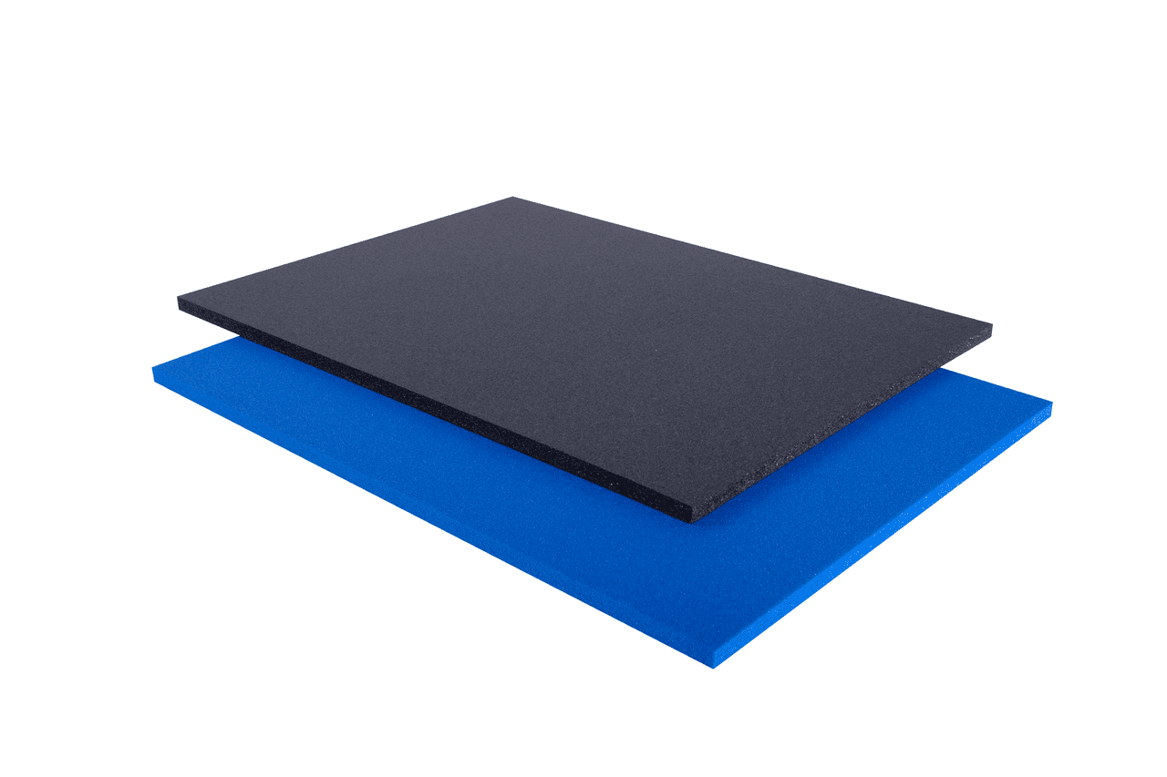 Tool Box Foam 12"x 24" 1/2" Thick (1 Piece) Blue