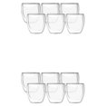 thumbnail image 1 of Tazas de Café Bearachild 6x de Vidrio Doble Pared 80ml Tipo 1 2piezas, 1 of 1