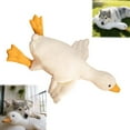 thumbnail image 5 of 35.43" Oversized White Goose Dog Toy Giant & Washable Plush for Aggressive Chewers, Ideal for Both Indoor Lounging and Outdoor Play, 5 of 10