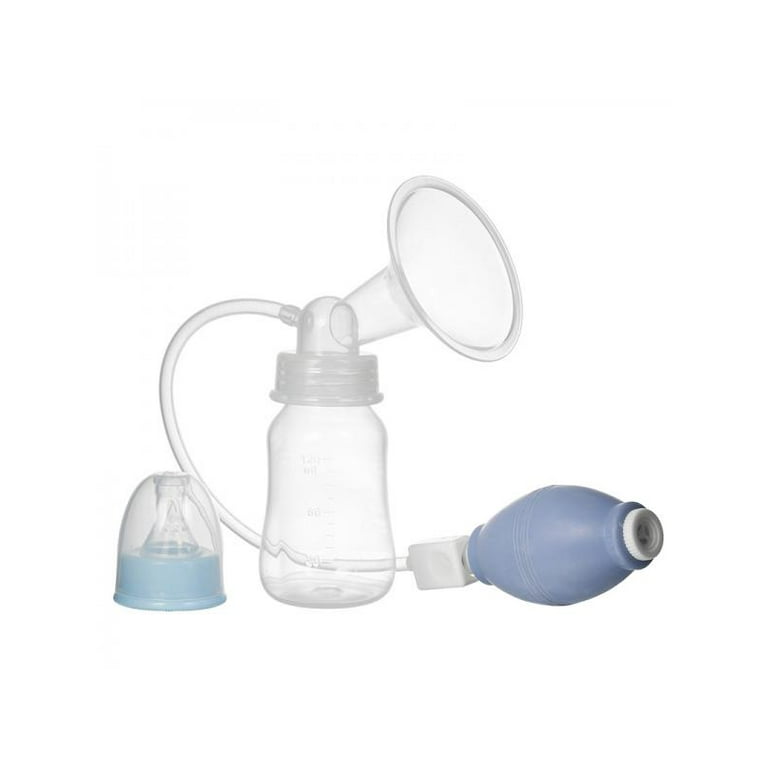 Manual Breast Pump Adjustable Suction Silicone Hand Pump Breastfeeding,  Small Portable Manual Breast Milk Catcher Baby Feeding Pumps & Accessories