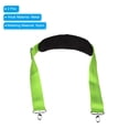 thumbnail image 3 of Unique Bargains Shoulder Strap, 2 Pcs Nylon Webbing Adjustable Replacement Strap with Anti Slip Padded Clip, Fluorescent Green, 3 of 6