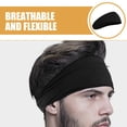 thumbnail image 2 of 4 Pcs Sweat Bandana Sweatbands Headbands for Men Basketball Hair Sports Male Yoga Women Fitness, 2 of 6
