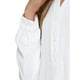 thumbnail image 5 of INSPIRAR CHIC Top de Botones en V para Mujer, Blusa Casual Elegante de Manga Larga, XL Blanca, 5 of 6
