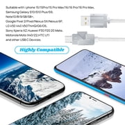 FGY USB - A to USB - C Cable Fast Charging & High-Speed Data Transfer, 6 FT ( USB 2.0, Gray)
