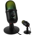 thumbnail image 3 of MesaSe Portable Condenser PC Mic Real-Time Monitoring USB Condenser Microphone Noise Canceling Gaming Microphone Compact Podcast Microphone with Stand for Live Streaming Gaming PC Phones, 3 of 6