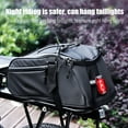 thumbnail image 5 of Tookss BicycleRack BagReflective Multi-functional Bike Bags Multiple Compartments Shoulder Bag For Travel, 5 of 9