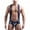 Blue, variant on GDREDA Lingerie Teddy Men's Sexy Chain Sexy Underwear Trend Men's Underwear U Pouch Sexy Camo Sport Vest Triangle Wrestling Suit Army Green,L