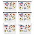 thumbnail image 1 of Set de 6 bolsas de maquillaje Sldpngo Maryland State Souvenirs, 1 of 6
