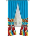 thumbnail image 2 of Disney Pixar Cars Kachow 2 Panels Drapes Set - 63 Inch Long - Boys Room Décor, 2 of 5