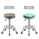 thumbnail image 5 of Balery Tropical Pineapple Fundas de asiento para taburete de bar redondo de tela de terciopelo ajustables que protegen de arañazos y manchas para sillas de 14 a 17 pulgadas.-12 inch, 5 of 7