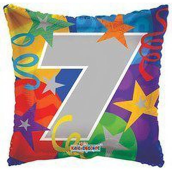 18 Inch Party Number 7 Balloon