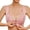 C73/Pink, variant on Womens Bras Womens No Underwire Womens Front Close Bra T Back Plus Size Seamless Unlined Bra For Large Bust Comfort