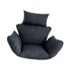 thumbnail image 4 of Cojín para silla columpio hamaca, cojín para asiento, instalación, cómodo cojín para silla Negro, 4 of 9