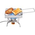thumbnail image 4 of NeunWolken Foldable Stainless Steel Camping Toaster, Portable with Mesh Net, 4 of 4