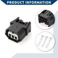 thumbnail image 5 of Unique Bargains 3 Pin Fog Light Assembly Connector Plug Female Wire Terminal Connector for Honda for Acura 1 Set, 5 of 6