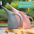 thumbnail image 6 of Tunhigl Plastic Flower Watering Can with Long Spout - Large Capacity Indoor Outdoor Plant Watering Kettle for Garden, Lawn, and Household Use Gray, 6 of 6