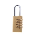 thumbnail image 2 of 1PCS Resettable Mini 4 Digits Number Password Code Lock Combination Padlock for Travelling Bag 6cm x 2cm x 1cm, 2 of 5