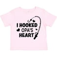 thumbnail image 3 of Inktastic I Hooked Opa's Heart with Fishing Rod Boys or Girls Toddler T-Shirt, 3 of 5