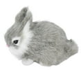 thumbnail image 3 of Tiny Plush  Simulated  Model Miniature Plush Rabbits Soft Comfortable Rabbits Stuffed Doll for Table Decoration, 3 of 7