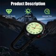 thumbnail image 4 of ZLight Alloy Beautiful Pocket Watch With Luminous Display Function Wide Range Of Application Quartz Watch black 1Set, 4 of 6