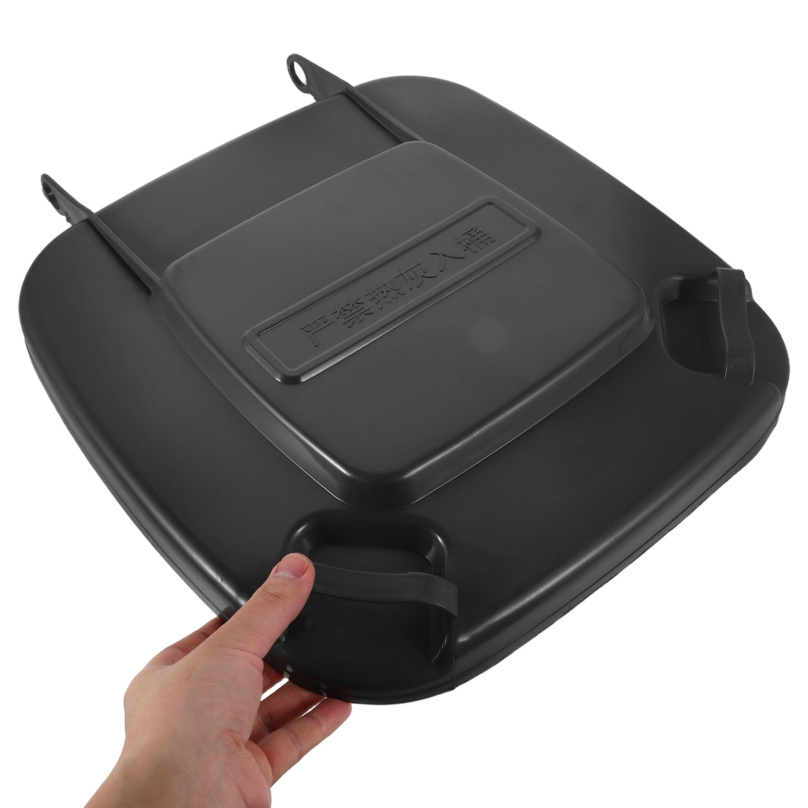Plastic Garbage Can Lid Replacement Tall Trash Bins Flip Cover Large Waste Bin Lid For Kitchen Garden And Outdoor Waste Management 50L