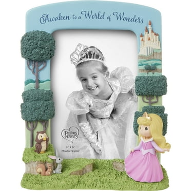 Disney Aurora Awaken To A World Of Wonders Precious Moments 4" x 6" Photo Frame, Count 1