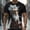 Black, variant on Men's Funny Elderly T-shirt Short Sleeved T-shirt Round Neck Shirt Casual Daily Street Top Men's Top