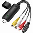 thumbnail image 1 of VHS to Digital Converter, Hi8 Video Capture Card, Digital Audio Video Converter Adapter, VHS to USB 2.0 Converter, 1 of 5