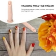 thumbnail image 3 of Miangastore Silicone Fake Finger For Nail Art Beginners 1Set Beige, 3 of 9