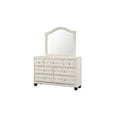 thumbnail image 4 of Sophia Crystal Tufted Modern style 7-Drawer Dresser made with Wood in Cream, 4 of 10