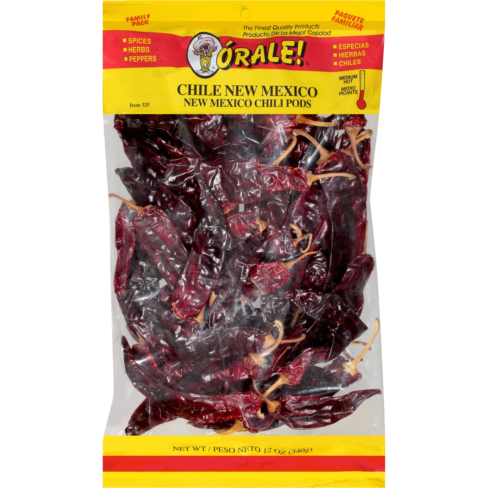 Lisy Orale! New Mexico Chili Pods, 16 oz
