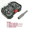 Hyper Tough 22Piece ImpactRated Screwdriver Bit Set, Model 41018