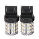 thumbnail image 1 of 2x T20 7440 7443 64 SMD White 6000K Reverse Brake Tail LED Bulb Light Lamp 12V, 1 of 5