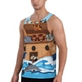 thumbnail image 2 of Salouo Animals on Noah's Ark for Men's Tank Tops,Sleeveless Muscle Shirts for Men Quick Dry Workout Tank Top Gym Muscle Tee Fitness Bodybuilding Sleeveless T Shirt-XX-Large, 2 of 7